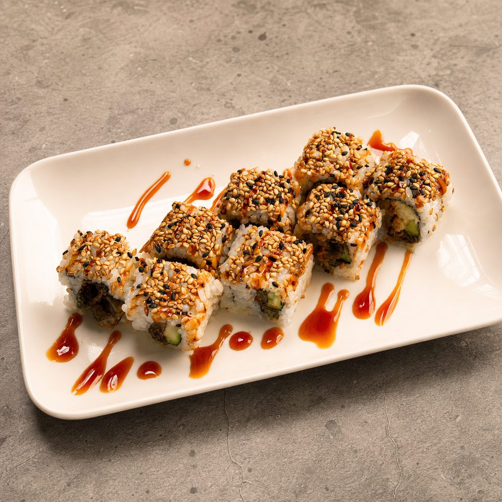 Freshwater Eel Roll.