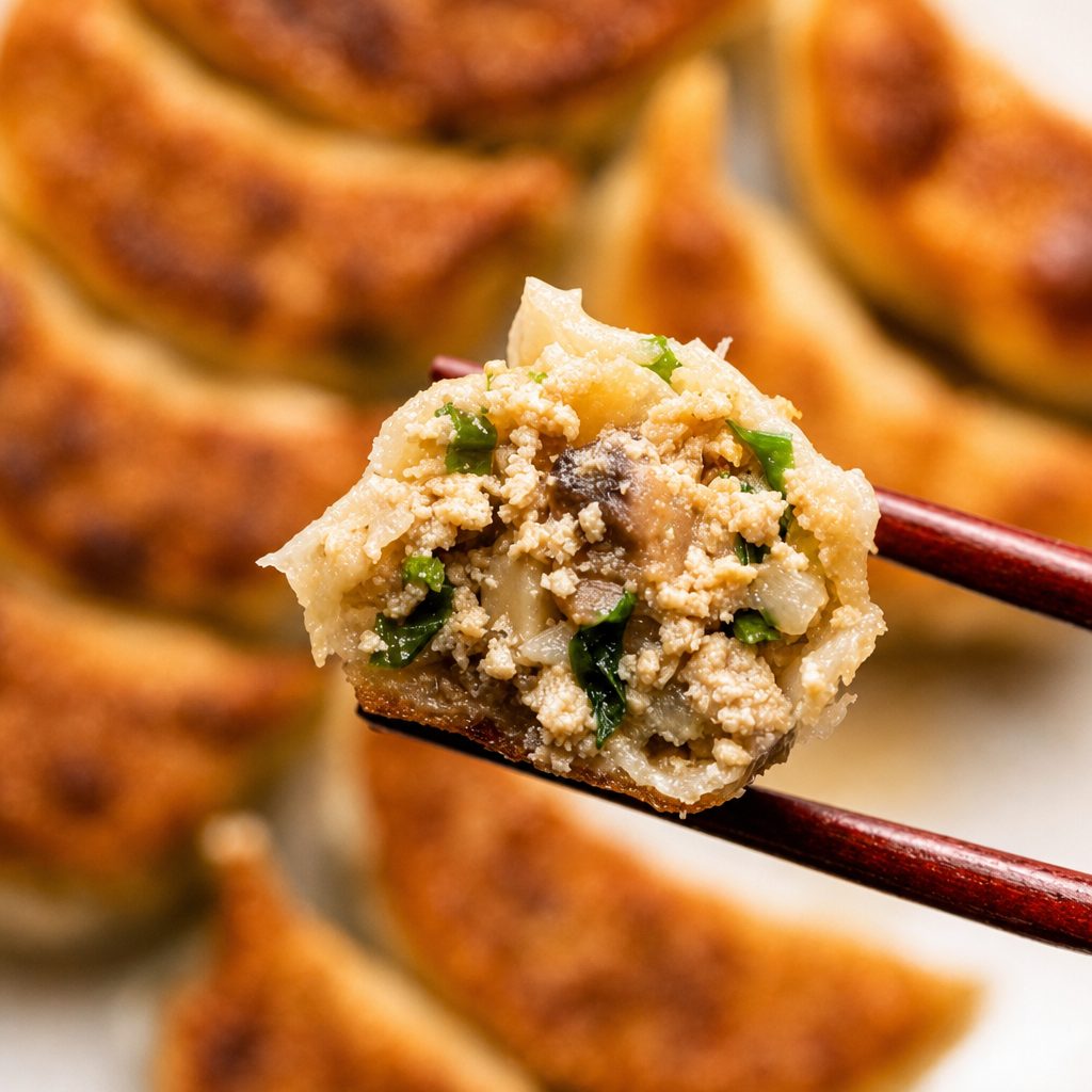 Vegetable Gyozas.