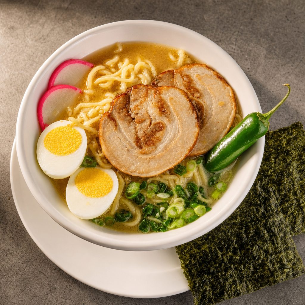 Green Chili Ramen.
