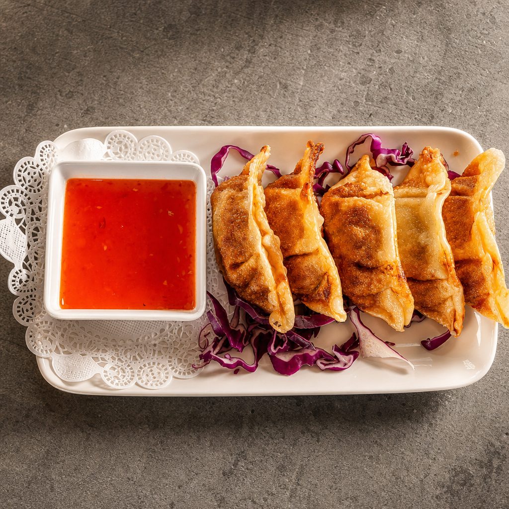 Chicken Gyoza.