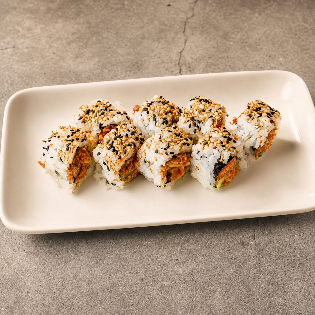 Spicy Yellowtail Roll.