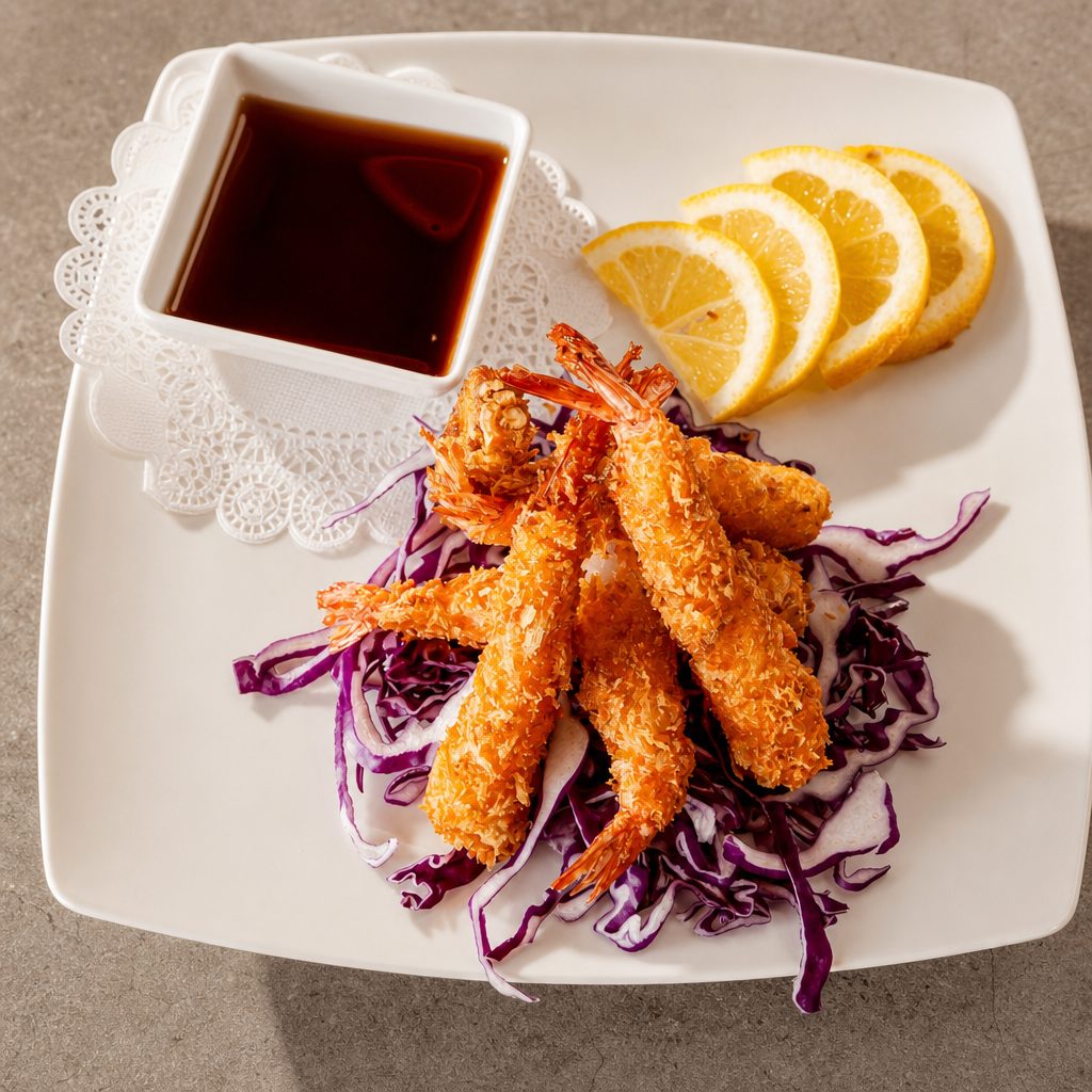 Shrimp Tempura Appetizer.